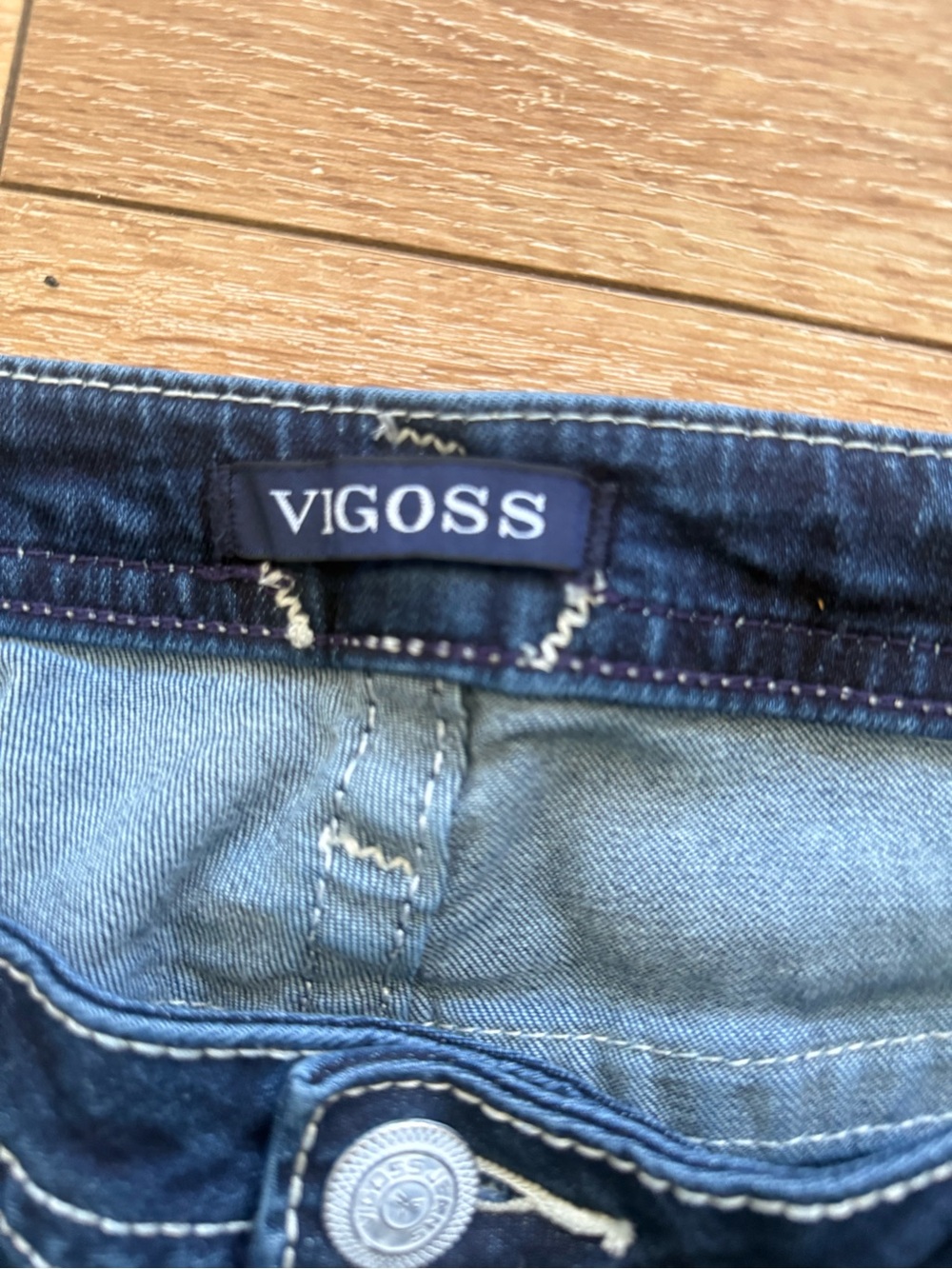 Vigoss Women's Mid Wash Dublin Bootcut Classic Fit Jeans - Picture 5 of 8